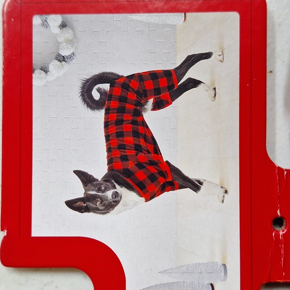 NEW! Buffalo Check Matching Family Dog / Cat Pajamas, Black/Red - Wondershop - Picture 10 of 11